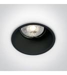 Flush-mounted lamps - pendants - One Light Recessed black lamp Chulu 10105TG/B - product 1