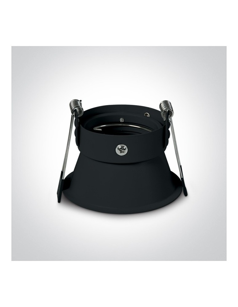 Flush-mounted lamps - pendants - One Light Recessed black lamp Chulu 10105TG/B - product kolory-swiatla.pl 2