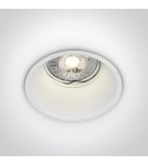Flush-mounted lamps - pendants - One Light Recessed white lamp Chulu 10105TG/W - product 1