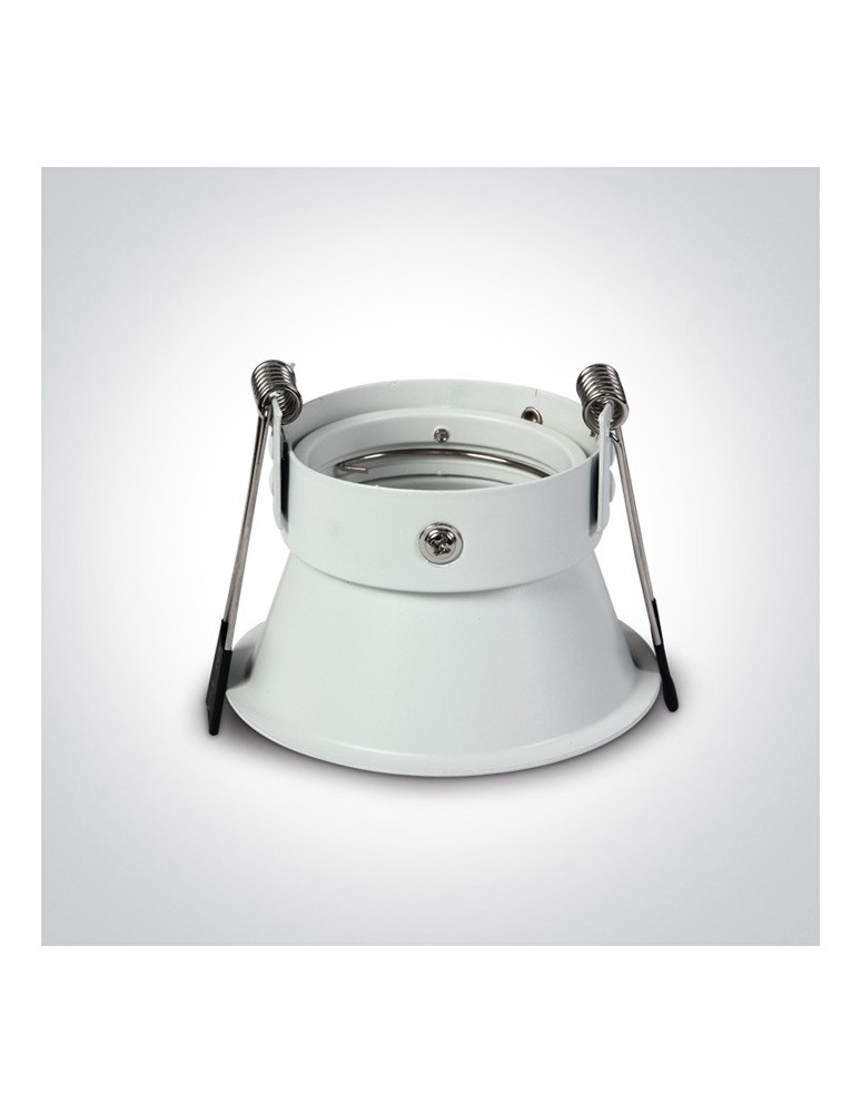 Flush-mounted lamps - pendants - One Light Recessed white lamp Chulu 10105TG/W - product kolory-swiatla.pl 2