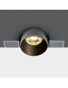 One Light black Potamos recessed lamp 10105TR/B