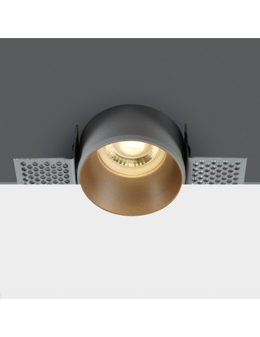 One Light Potamos recessed brass lamp 10105TR/BS