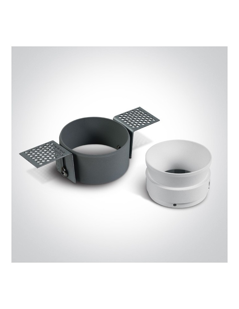 Frameless flush-mounted lamps - trimless - One Light Potamos recessed white lamp 10105TR/W - product kolory-swiatla.pl 2