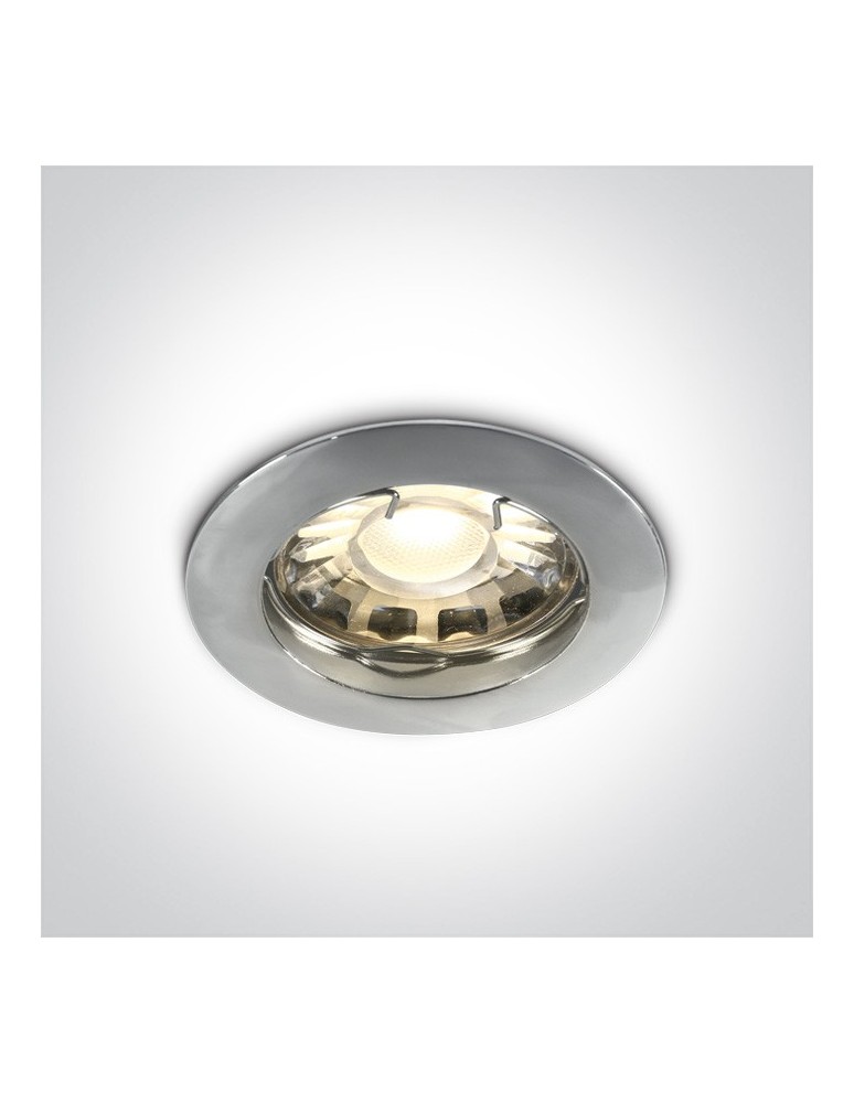 Flush-mounted lamps - pendants - One Light chrome Statos ceiling drop 10105X/C - product kolory-swiatla.pl 1