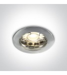 Flush-mounted lamps - pendants - One Light Wretsia chrome ceiling halogen 10105XS/C - product 1