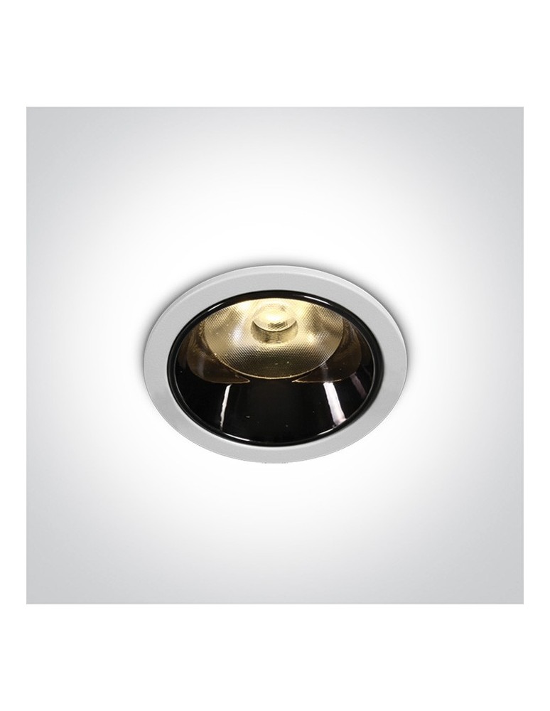 Flush-mounted lamps - pendants - One Light LED ceiling luminaire white ELEDio 10106DC/W/W - product kolory-swiatla.pl 1