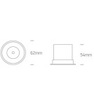 Flush-mounted lamps - pendants - One Light LED ceiling luminaire white ELEDio 10106DC/W/W - product 2