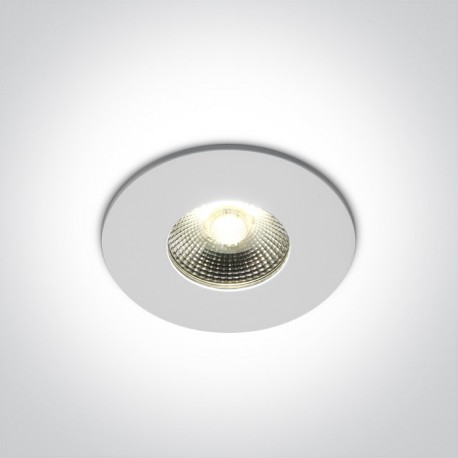 One Light Lampa LED sufitowa ognioodporna Ganema 10106PF/W IP65