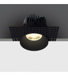 Frameless flush-mounted lamps - trimless - One Light Bathroom Inlet Black Manna 10107BT/B/W IP54 - product 1