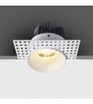Frameless flush-mounted lamps - trimless - One Light bathroom drain white Manna 10107BT/W/W IP54 - product 1