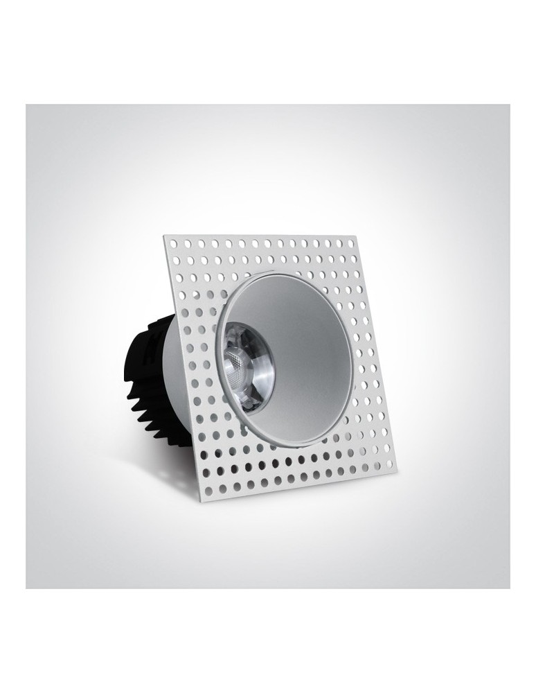 Frameless flush-mounted lamps - trimless - One Light bathroom drain white Manna 10107BT/W/W IP54 - product kolory-swiatla.pl 2