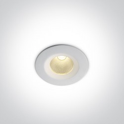 One Light Wpust LED sufitowy biały uniwersalny Gudi 10107CA/W/W