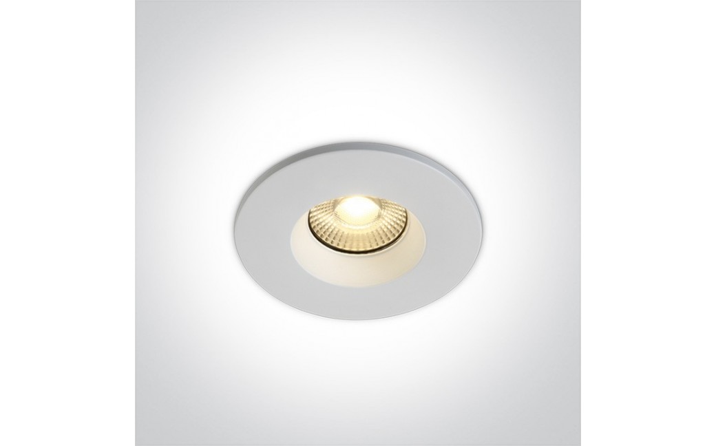 One Light Wpust LED sufiotwy biały ognioodporny Miliu 10107DF/W IP65