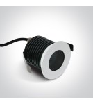 Flush-mounted hermetic lamps - One Light LED bathroom ceiling drain Katikas 10107H/W IP68 - product 2