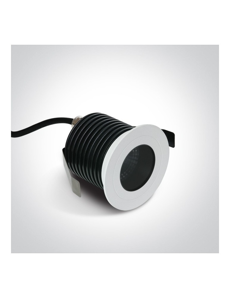 Flush-mounted hermetic lamps - One Light LED bathroom ceiling drain Katikas 10107H/W IP68 - product kolory-swiatla.pl 2