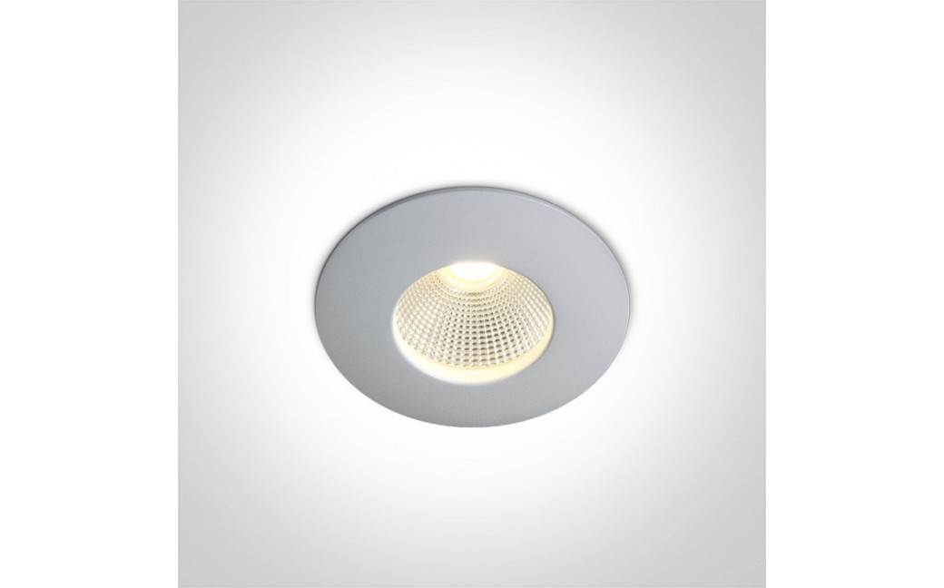 One Light Wpust LED do łazienki biały 7W Strumbi 10107P/W/W IP65
