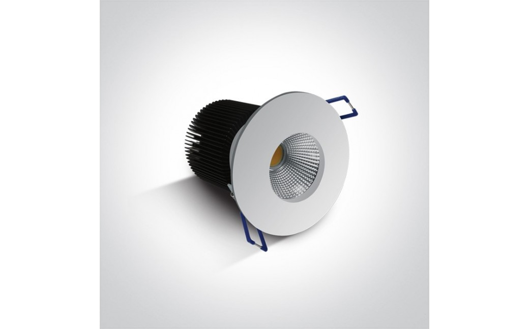 One Light Wpust LED do łazienki biały 7W Strumbi 10107P/W/W IP65