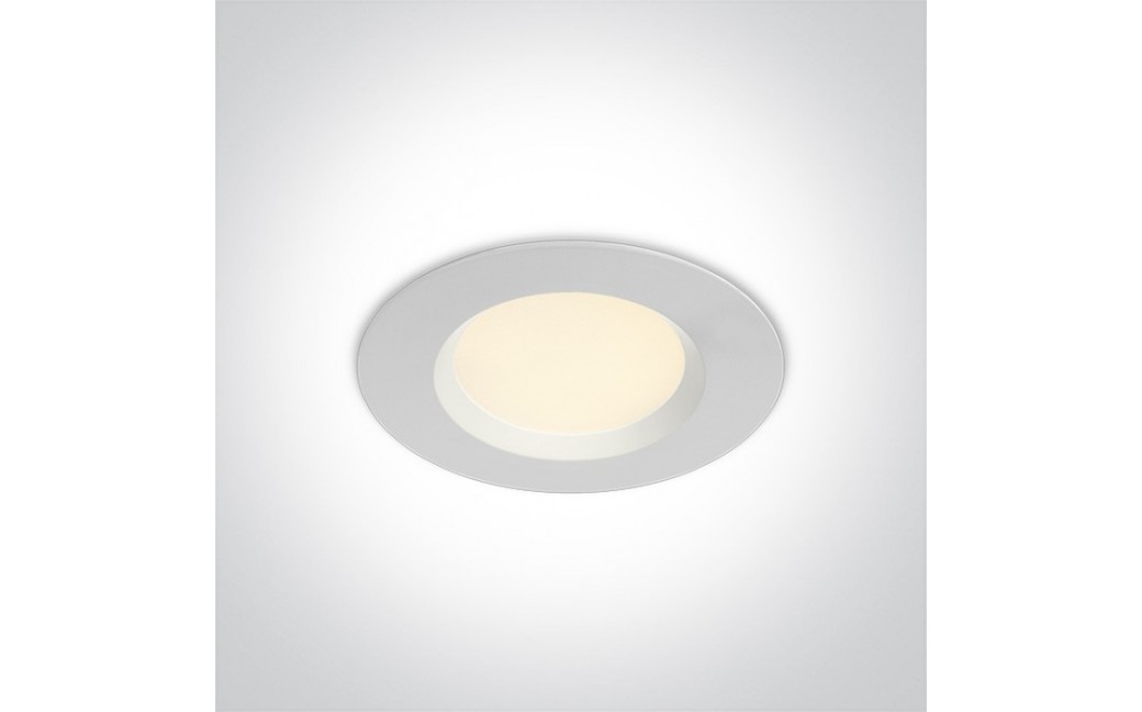 One Light Wpust sufitowy z regulacją biały Tala 10107UV/W IP44