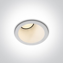 One Light Wpust LEDowy biały asymetryczny Komi 10108A/W/W