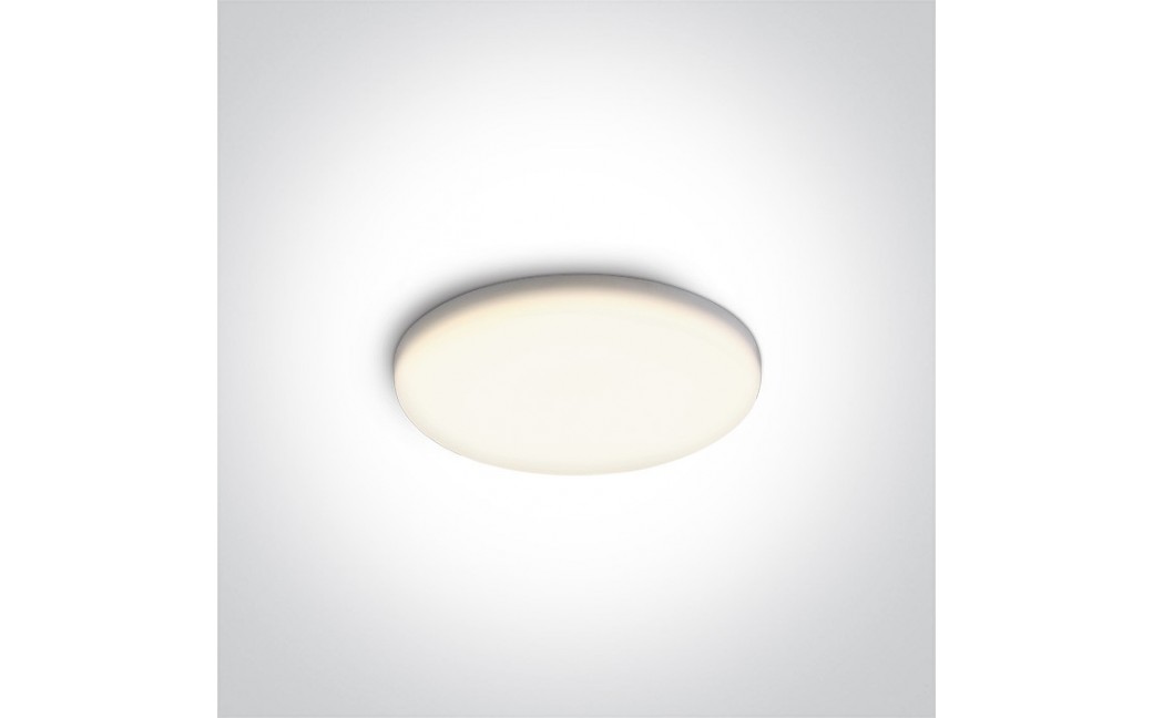 One Light Wpust do łazienki bez ramki biały Kilinia 2 10108CF/C IP65