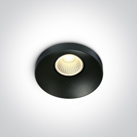 One Light Oprawa LED czarna Skalia 10108R/B/W