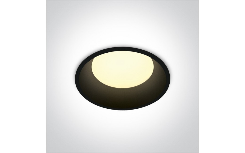 One Light Oprawa LED czarna duża moc Maronas 10109D/B/C