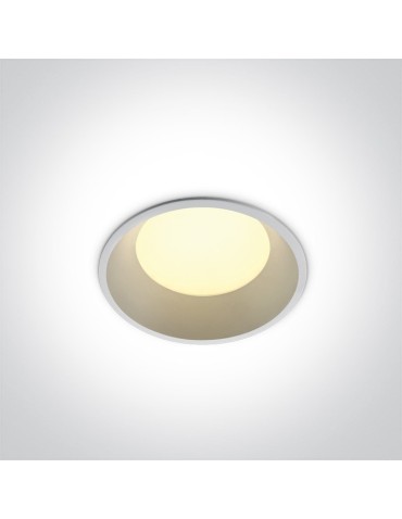 One Light LED bathroom luminaire white high power Stegna 10109FD/W/C IP54