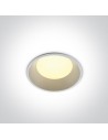 One Light LED bathroom luminaire white high power Stegna 10109FD/W/W IP54