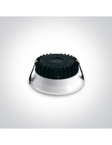 One Light LED bathroom luminaire white high power Stegna 10109FD/W/W IP54 - product 2