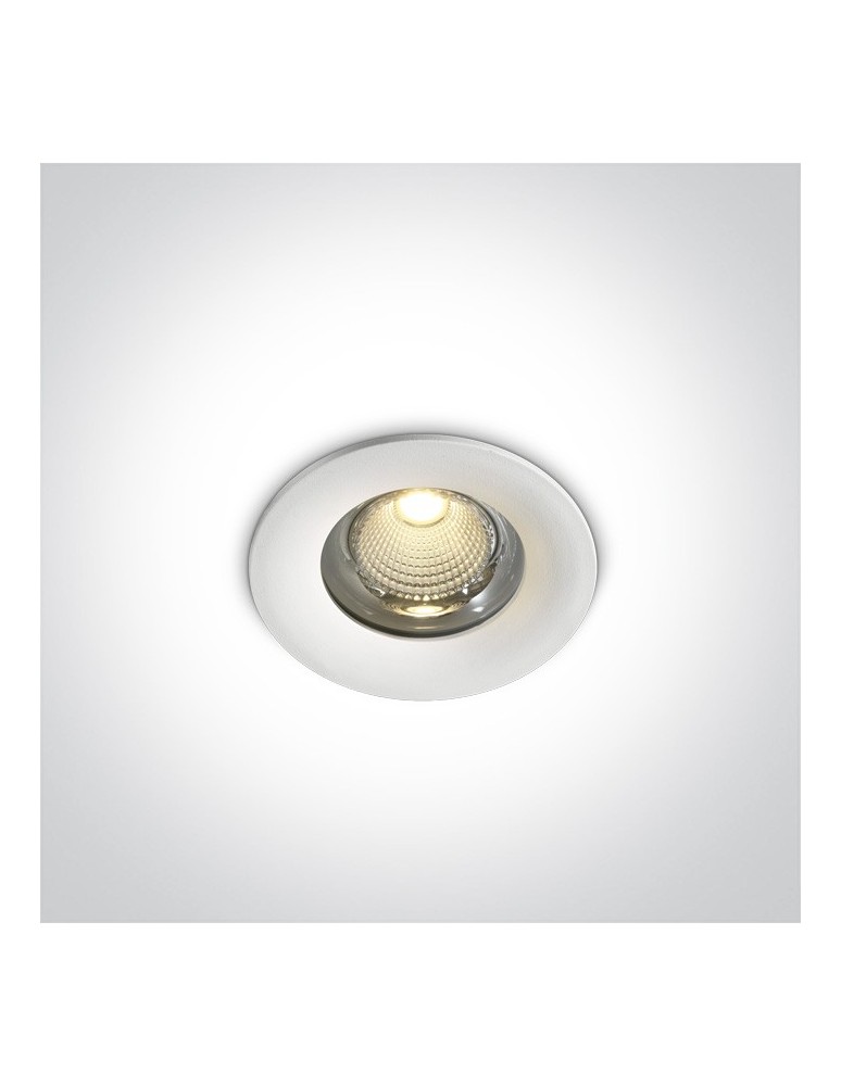Flush-mounted outdoor lights - One Light LED universal white Symi 10110G/W/W IP65 recessed inlet - product kolory-swiatla.pl 1