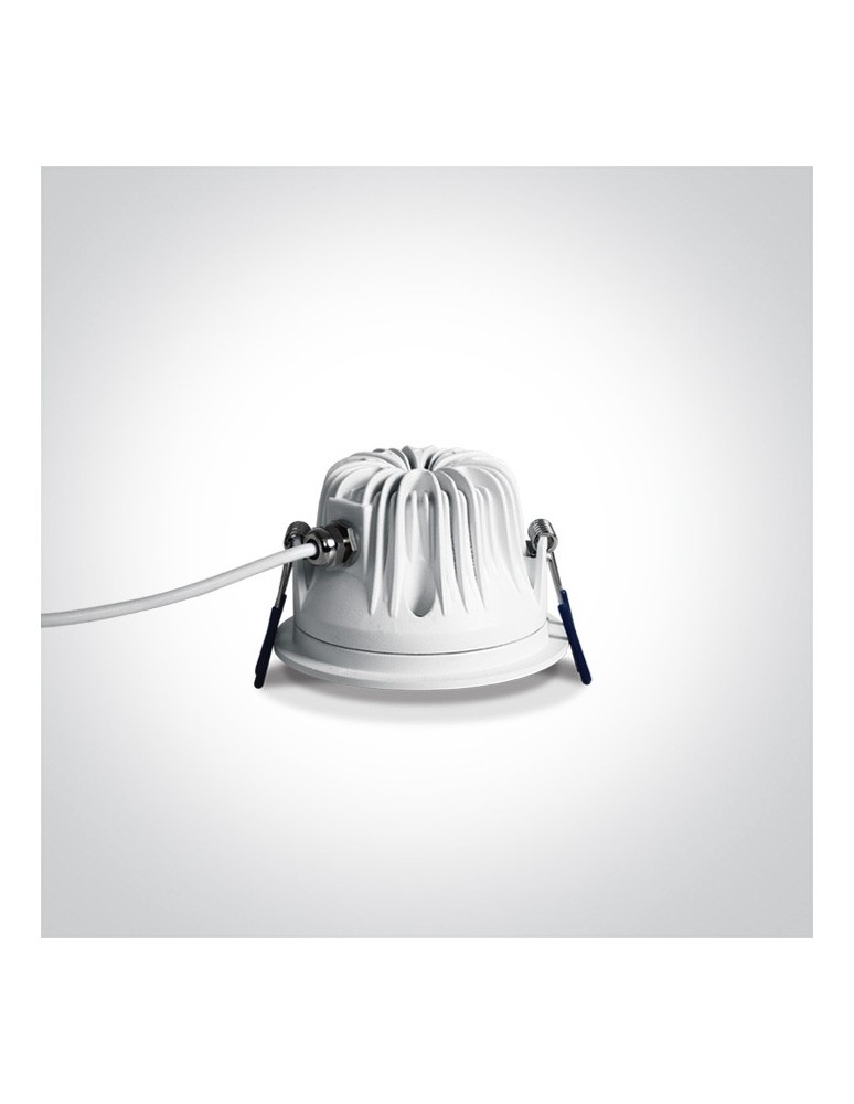 Flush-mounted outdoor lights - One Light LED universal white Symi 10110G/W/W IP65 recessed inlet - product kolory-swiatla.pl 2