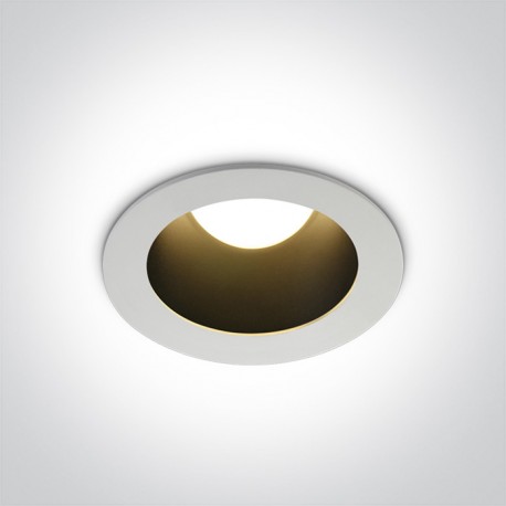 One Light Wpust LED biały czarny uniwersalny Volax 2 10112ED/W/B/W