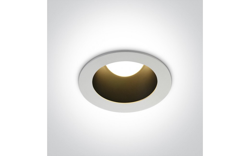 One Light Wpust LED biały czarny uniwersalny Volax 2 10112ED/W/B/W