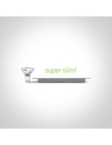 One Light Wpust LED wąski biały biuro przemysł Fokas 3 10112F/A/W/W - produkt 2