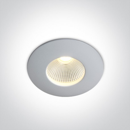 One Light Wpust LED do łazienki biały Alasa 10112P/W/C IP64