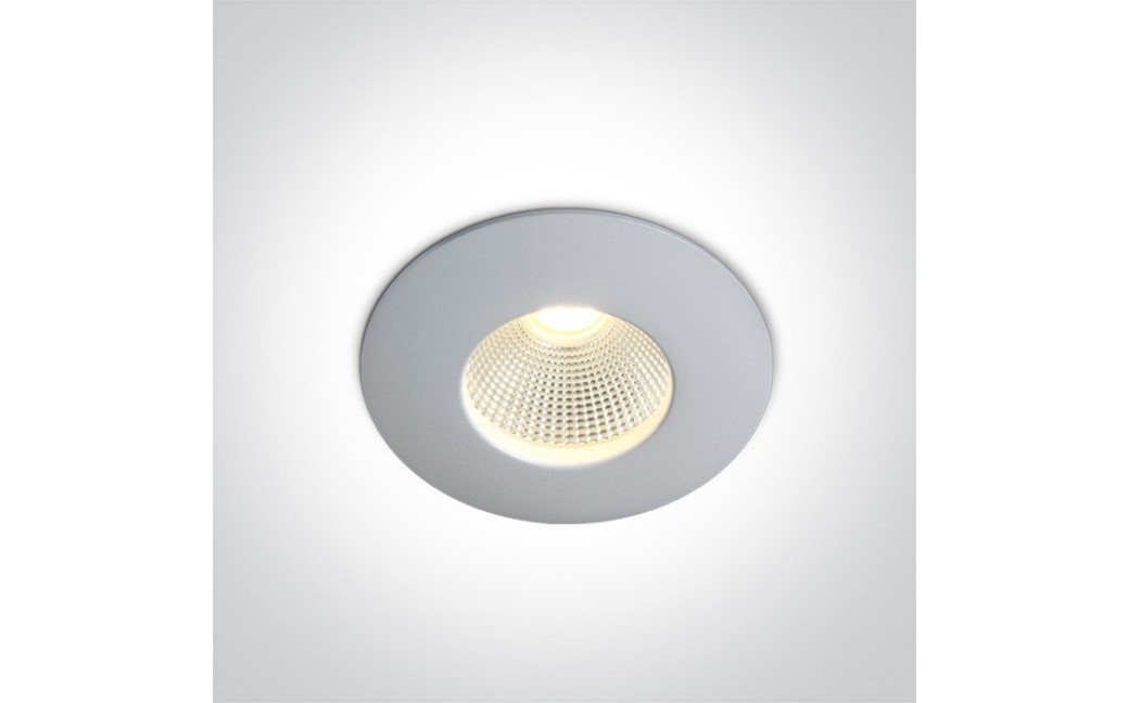 One Light Wpust LED do łazienki biały Alasa 10112P/W/C IP64