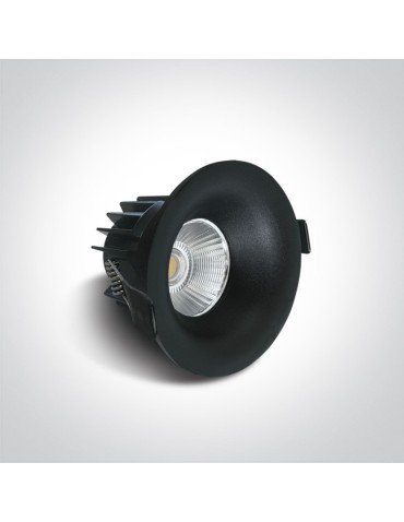 One Light Wpust LED czarny wymienna oprawka Sidiro 10112R/B/W - produkt 2