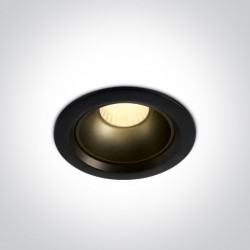 One Light Wpust LED czarny mosiężny zestaw Marla 2 10112Z/B/W