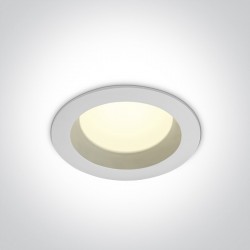 One Light Wpust LED do łazienki biały 13W Pomos 2 10113B/W/C IP54