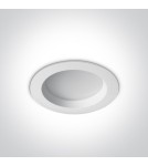Flush-mounted hermetic lamps - One Light LED bathroom drain white 13W Pomos 2 10113B/W/C IP54 - product 4