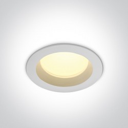 One Light Wpust LED do łazienki biały 13W Pomos 2 10113B/W/W IP54