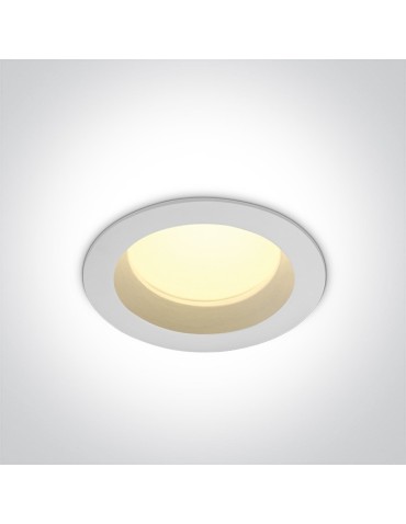 One Light LED bathroom drain white 13W Pomos 2 10113B/W/W IP54