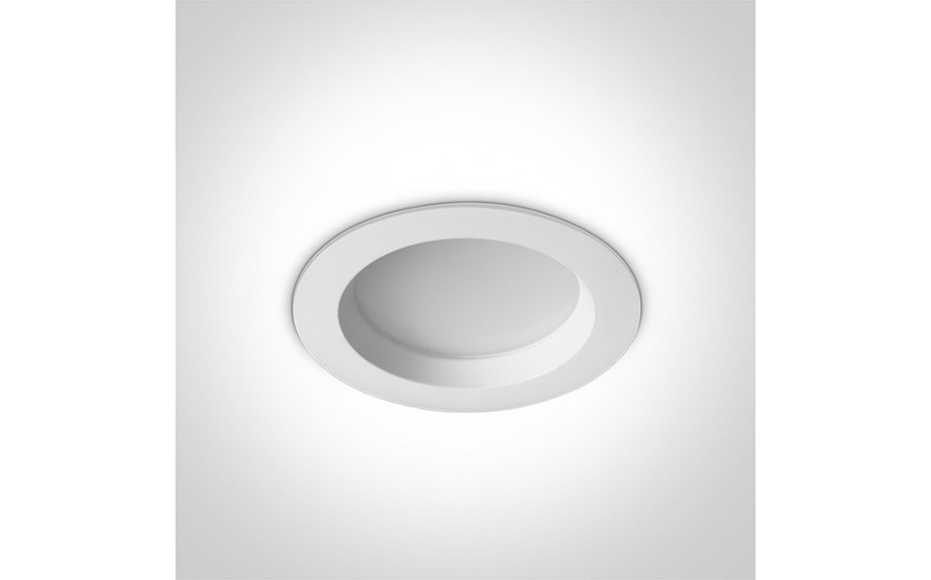 One Light Wpust LED do łazienki biały 13W Pomos 2 10113B/W/W IP54