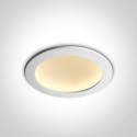 One Light Lampa LED biała 16W Nata 2 10116FD/W/W