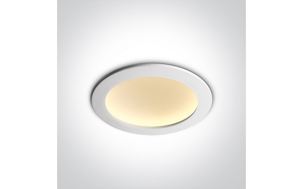 One Light Lampa LED biała 16W Nata 2 10116FD/W/W