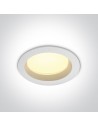 One Light LED bathroom white lamp 18W Pomos 3 10118B/W/W IP54