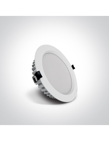 One Light Lampa LED biała do łazienki 18W Pomos 3 10118B/W/W IP54 - produkt 2