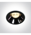 Flush-mounted lamps - pendants - One Light LED lamp black chrome 18W Mosfiloti 10118DC/B/W - product 1