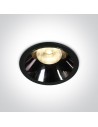 One Light LED lamp black chrome 18W Mosfiloti 10118DC/B/W