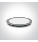 Flush-mounted lamps - pendants - One Light LED grey office/store recessed 30W Menoja 10120F/G/D - product 1